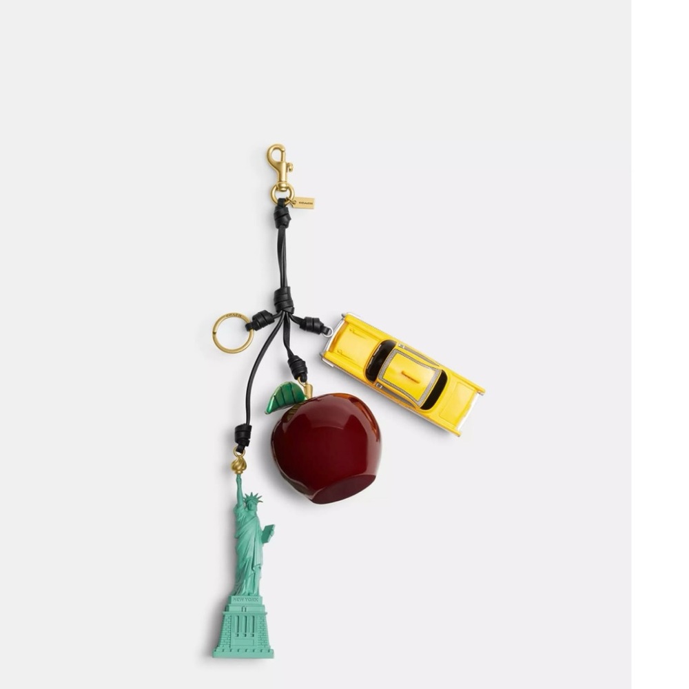 COACH Large New York Cluster Bag Charm
